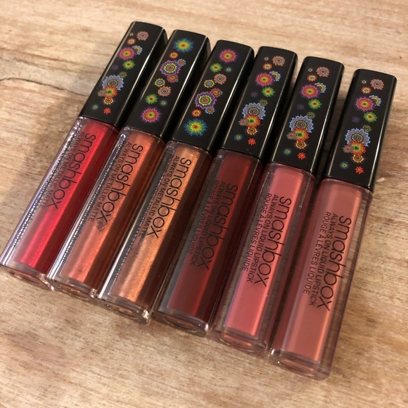 smashbox holidaze lipstick set
